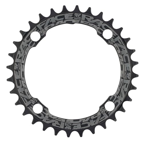 Plateau transmission VTT Race Face Black Narrow-Wide anti-déraillement mono-plateau noir