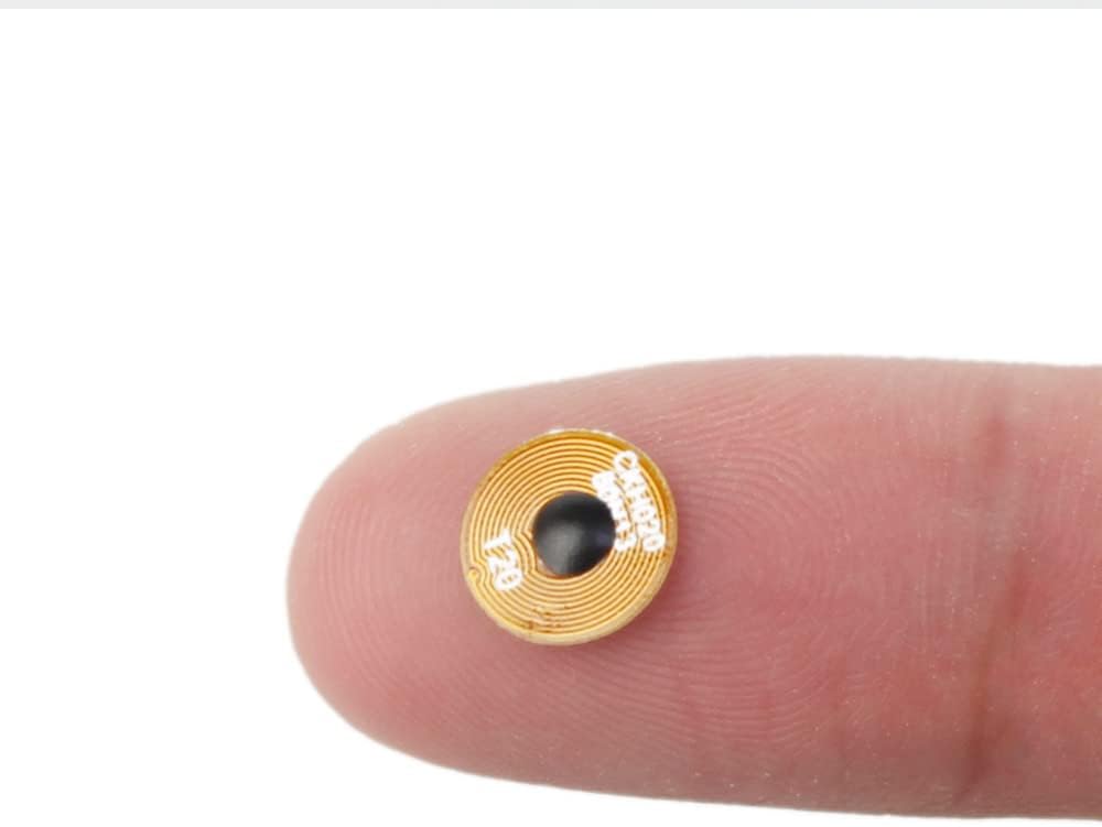 100pcs 8MM Mini Flexible high Frequency mini NFC Electronic tag Bluetooth Pairing mini RFID Asset tag 213 chip