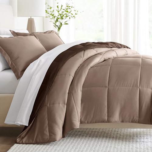 Linen Market Reversible King Size Comforter Set (3 Piece) - Bring Luxury Home with Our Soft and Lightweight Down Alternative Comforter King Set - This Includes Your King Comforter and 2 Pillow Shams