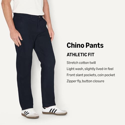 Image of Amazon Essentials Men's Athletic-Fit Chino Pants