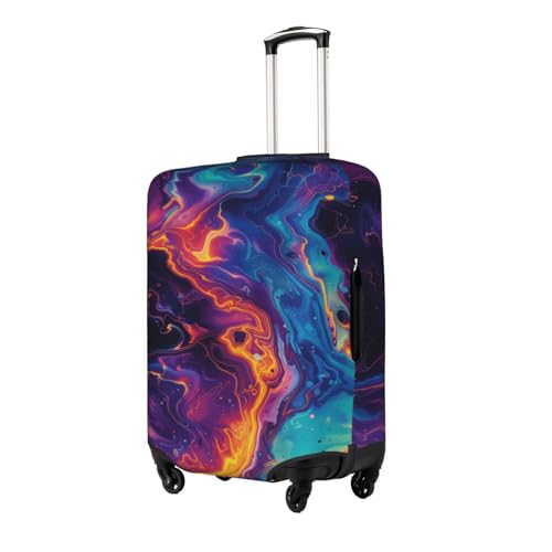 colorful abstract Elastic Travel Luggage Cover Travel Suitcase Protective Cover2