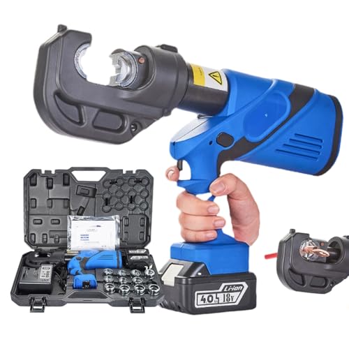 Ferramenta de crimpagem hidráulica elétrica profissional EZ-400 com crimpagem contínua para terminal