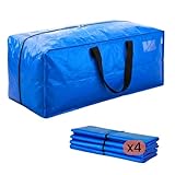Organisation facile : Fermeture eclair avec grande ouverture et emplacement pour étiquette et parois semi-rigides ; se range à plat et s’empile aisément en cave, grenier ou coffre. Un sac de transport à cordon (51x27 cm) complete ce kit demenagement