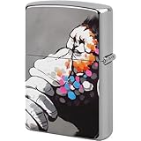 ゴリラ アーマー ZIPPO軽量 登山 キャンプ 小型 防風 シルバー 交換用外側 誕生日 記念日 プレゼント 防水 電子 登山 キャンプ サイクリング