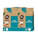 NESCAFÉ Dolce Gusto NEO Latte Macchiato, 30 Dosettes Café et 30 Sachets de Lait - 1