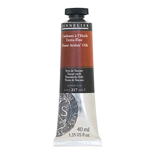 SENNELIER Artists' Extra Fine Oil, 40 ml Tube, Series 1, Tuscan Earth, (10-130411-217)