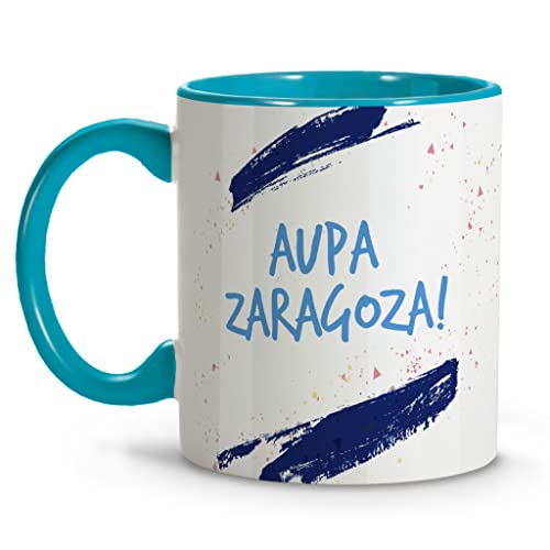 LolaPix Zaragoza Mug Novelty Gift Breakfast Cup Football 330ml Various Designs, 1 Unidad (Paquete de 1) - Image 2