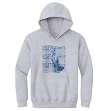 500 LEVEL Elisabetta Cocciaretto Psychedelic Name Youth Hoodie Sweatshirt (Gray, Medium)