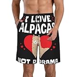 Photo Gallery duwaa i love alpacas - pantaloncini casual da uomo, leggeri, estivi, da spiaggia, ad asciugatura rapida, per allenamento e atletica, bianco, xxl Photo Gallery duwaa i love alpacas - pantaloncini casual da uomo, leggeri, estivi, da spiaggia, ad asciugatura rapida, per allenamento e atletica, bianco, xxl