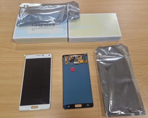 SM N910F Note4 LCD blanco GH97 16565A