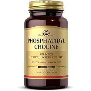Solgar Phosphatidylcholine, 100 Softgels – Promote Healthy Cognitive Function – Derived From Lecithin – Contains Choline…