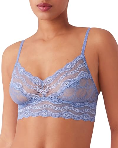 Image of b.tempt'd by Wacoal Women's Lace Kiss Sheer Unlined Wire Free Bralette, 910182