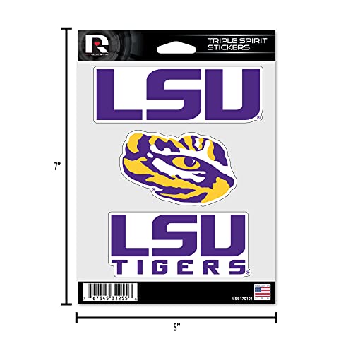 Rico Industries NCAA Tennessee Volunteers Die Cut Triple Spirit Sticker Sheet, One Size, Primary, 3-Piece by Rico Industries - Used condition - Image 7