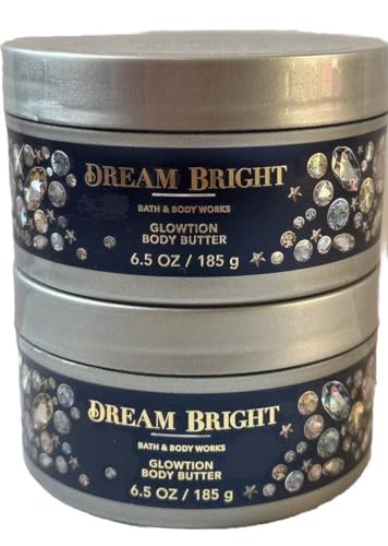 2 Dream Bright Glowtion BODY Body Butter Cream Lotion