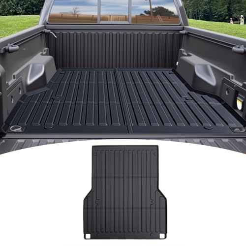 JTYZSM Truck Bed Mat for 2005-2023 Toyota Tacoma 5FT Bed Liner All Weather Protection Bed Cargo Mat Pickup Car Accessories(for 05-23 Tacoma 5FT)