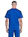 Men Scrubs Set Workwear Professionals WW695 V-Neck Top & WW190T Tapered Leg Fly Front Cargo Pant, Galaxy Blue- M Top/M Tall Pant