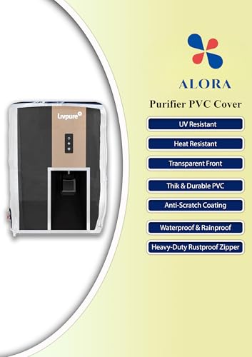 Image of Alora Body Protective Cover Compatible with Allura premia RO+UV+UF+Copper+Alk+Mineraliser water purifier, Dust Proof scratch Resistant.