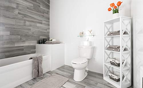 Joluzzy Hand Towels For Bathroom Set, (20 X 30 Inches) 100% Long-Staple Cotton - Extreme Soft/Plush/Thick - High Absorbent - Luxury Hotel Quality - Silver-Gray Hand Towel/Hair Towel - Set Of 2 #TOP6