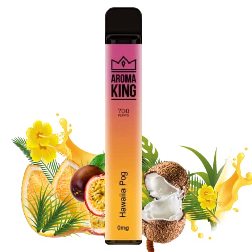 Einweg E-Shisha von AROMA KING E Zigarette Exotische Früchte 700 Puff E-Shisha ohne Nikotin Elektronische Zigarette…