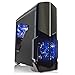 SkyTech Shadow GTX 1050 Ti Gaming Computer Desktop PC FX-4300 3.80 GHz Quad Core, GTX 1050 Ti 4GB, 8GB DDR3, 1TB HDD, 24X DVD, Wi-Fi USB, Windows 10 Pro 64-bit, Black (ST-SHADOW-GTX1050TI-V1)