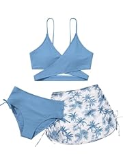 Deep Blue+coconut Tree