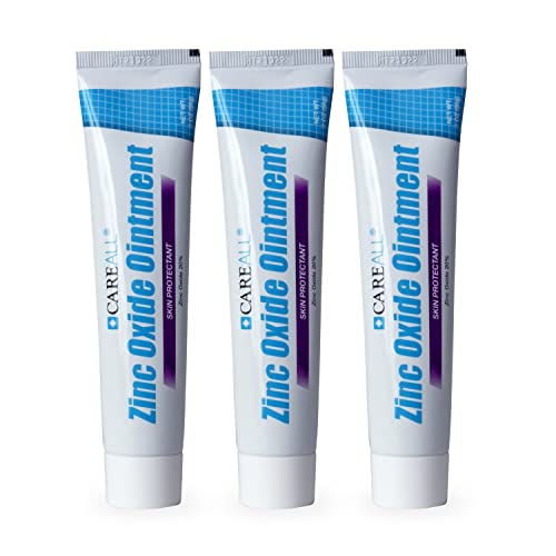 Careall (3 Pack) 2Oz Zinc Oxide 20% Skin Protectant Barrier Ointment Provides Relief And Treatment Of Diaper Rash And Chafing. Helps Seal Out Wetness. #TOP4