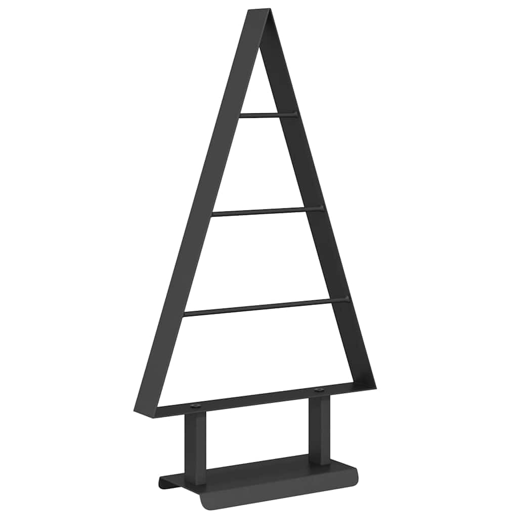 Albero di Natale in Acciaio Nero 60 cm