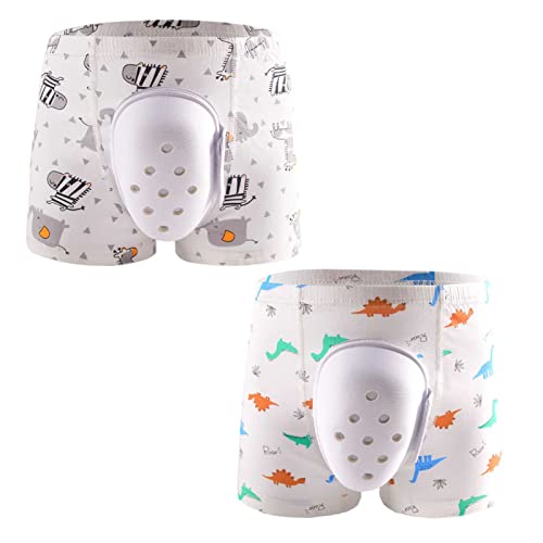 LZH FILTER Lot de 2 Culotte de Circoncision pour Enfant Respirant Phimose Circumcision Caleçon de Protection Accélérer La Guérison sous-Vêtements Cover