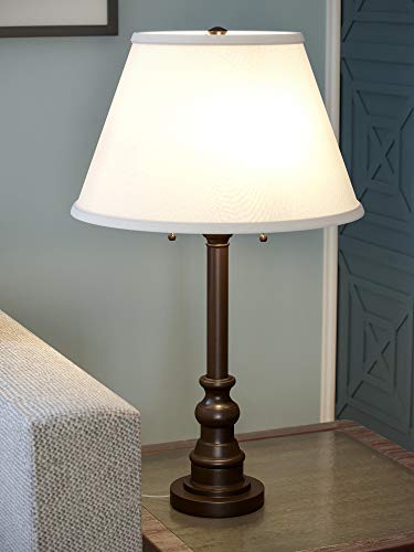 Kenroy Home 30437Brz Spyglass Table Lamp With Bronze Finish, Classic Style, 30.5" Height, 17" Width, 17" Depth #TOP5