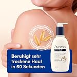 Aveeno® Skin Relief Feuchtigkeitsspendende Bodylotion Körperlotion mit beruhigendem 3-fachem Haferkomplex für sehr trockene, empfindliche Haut – Bild 2