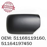 Passt für BMW 7er BMW E34 CarJoy 7620 Rechts Außenspiegel Seitenspiegel Spiegelkappe Abdeckung für 3er E36 7er E34OEM:51168119160 51164197450