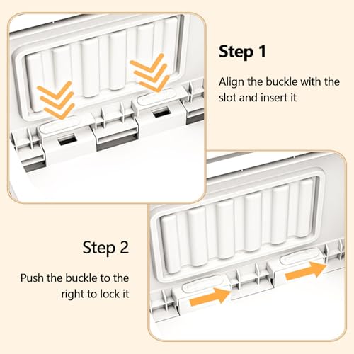 Solution gain de place : boîtes de rangement haute résistance pliables à roulettes - 5