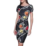 KARL LAGERFELD Paris Women's Dress, Black Combo, 2