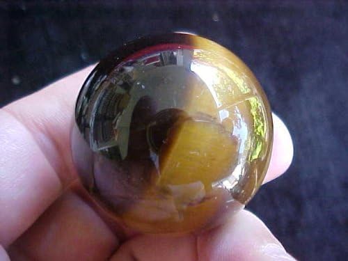 A9515 Gemqz Tiger EYE Carved Sphere Africa !!!!