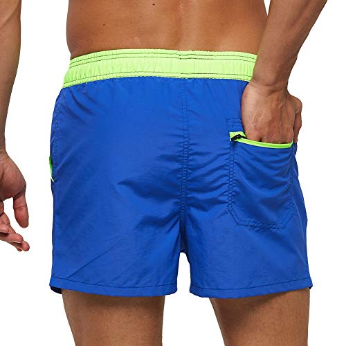 Pioneer Camp Men's Swim Trunks with Back Zipper Pockets and Mesh Lining Quick Dry Athletic Swimwear Shorts Bathing Suit2