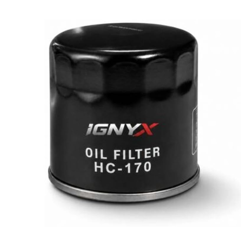 HC-170 Oil Filter Compatible for HRYL Above 750CC | High Performance Engine Oil Filter | Premium Quality | Long Life | Perfect Fit | Durable & Reliable Spin-on Oil Filter.Moto Planet-image-33
