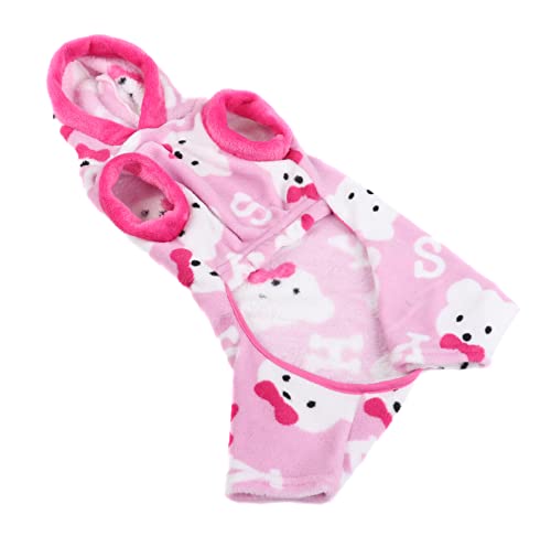 Pickorruchos Macacão Fleece p/cães, Rosa, 05