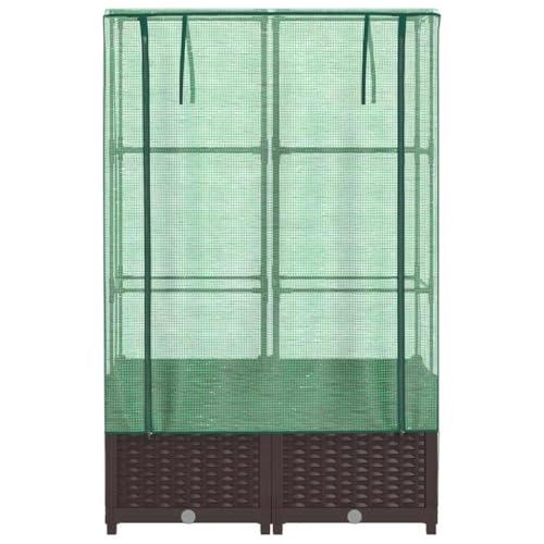 Cama elevada para cultivar sin dolor de espalda gracias a su marco de hierro 5