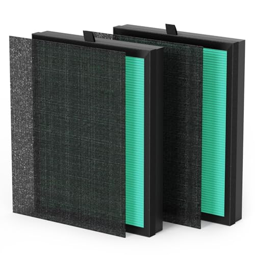 VOOPNU DH-JHD08 Air Filter Replacement 4-in-1 True HEPA Filter for Pollen