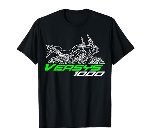 Versys 1000 2019-2024 für Adventure Riders, Motorrad T-Shirt