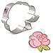 Rose Cookie Cutter Mother's Day Flower Cookie Cutter, 4