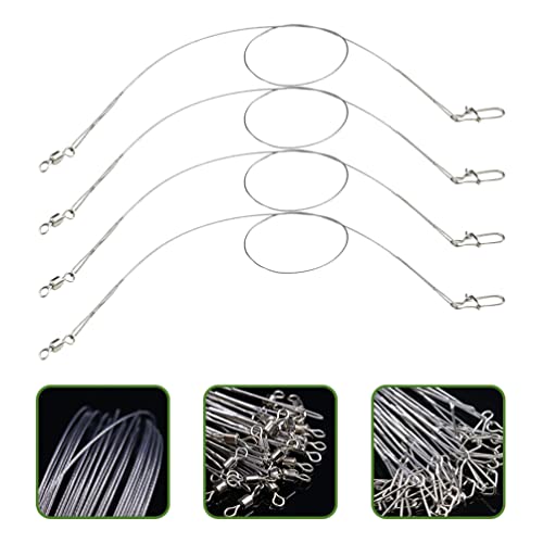 BESPORTBLE Fishing Swivels Leaders 24pcs Metal para Pesca miniatura 7