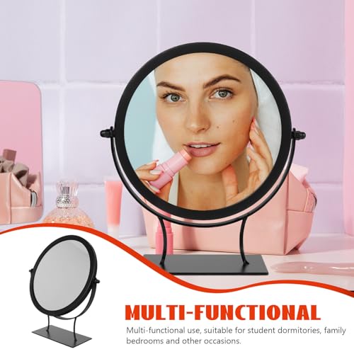 Miroir de maquillage stable à rotation 360 pour éliminer les reflets flous - 4