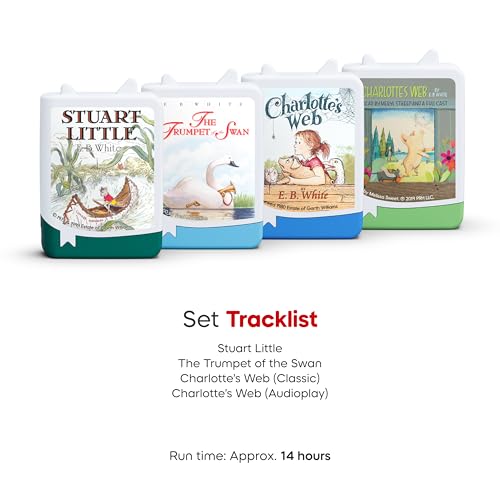 Tonies E.B. White Collection Audiobook Set - 4 Pack