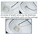 63 Inch Drain Snake Hair Drain Clog Remover Tool, Flexible Grabber Claw Pick Up Reacher Tool, Sink Drain Cleaner for Toilet Sewer Shower Kitchen Bathroom Tub Clogged Drains Opener Cleaning Tool