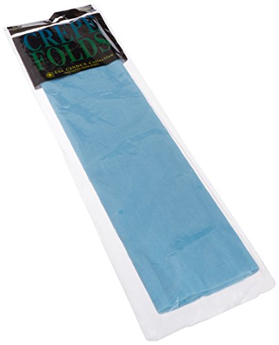 Crepe Folds 20"X7.5'-Baby Blue