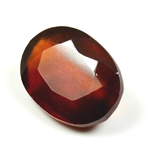Hessonite naturelle Gomed 10,42 cts certifiée pour brique astrologique et bijoux