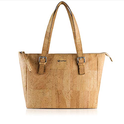 Corkor Vegane Handtaschen Damen Henkeltaschen...
