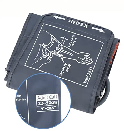 Extra Large Blood Pressure Cuff Large Arms Bigger Upper Arms 9-20.5 Inches Blood Pressure Monitors Large Cuff for Automatic Blood Pressure Monitor Digital Machine with 4 Pcs Extra Joints