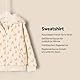 Amazon Essentials x Sofia Grainge Unisex Kinder Kapuzenpullover mit Reißverschluss, Elfenbein Taupe Häschen, 4 Jahre